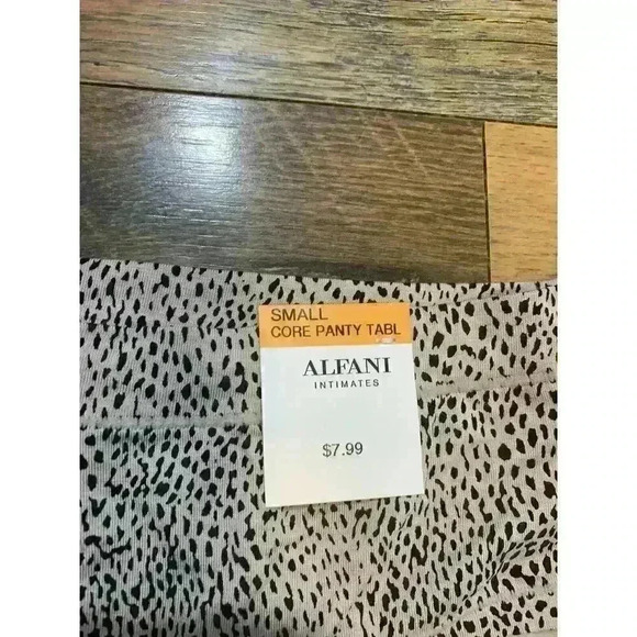 Alfani Core Panty Tabl Ultra Soft Panties Womens Size S Cheetah Animal Print NWT - Picture 3 of 5